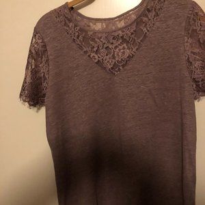 Pink/light purple Top